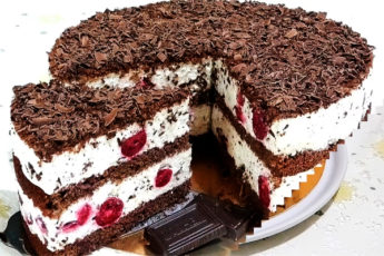 Cherry cake: десерт,торт, пирожное - 3 в 1