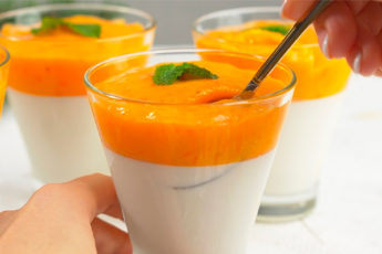 Десерт с фруктовыми нотками без выпечки