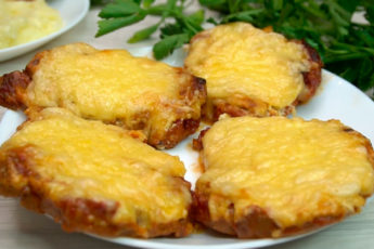 Мясо по-французски с пюре