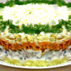 Салат со шпротами - вкусно и просто!