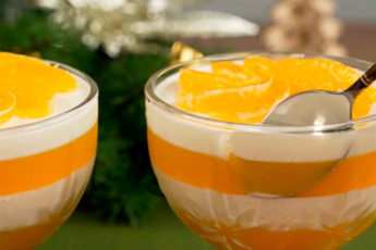 Шикарный десерт из мандаринов