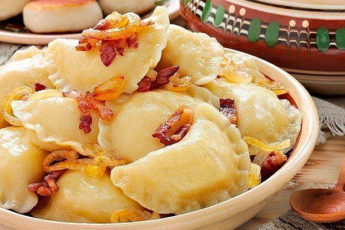 Вареники с картошкой и грибами