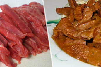 Бефстроганов. Сытное и обалденно вкусное мясное блюдо