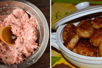 Котлеты по-колхозному, с хлебом и водой. Соблюдаем правильные пропорции