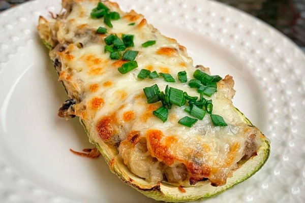Жюльен в кабачке — самый вкусный низкокалорийный ужин
