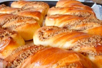 Ореховые булочки: нежные, ароматные и манящие