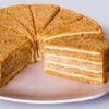 Медовик без волокиты и раскатки коржей для ленивых хозяек