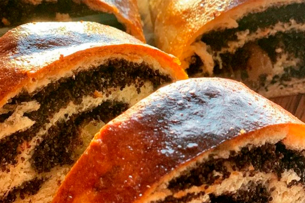 Рулет с маком. Воздушное тесто и много начинки