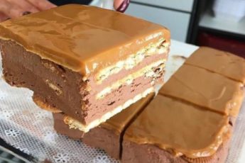 Шоколадный торт без выпечки