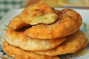 Быстрые пирожки с картошкой, как беляши