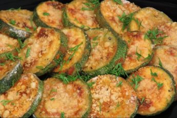 Хрустящие кабачки с сыром из духовки