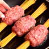 Паста с фаршем и овощами в сковороде: вкусно, красиво и оригинально!