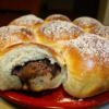 Польские булочки с шоколадом