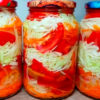 Каждый раз жалею зимой, что заготовила мало. Ленивый, но очень вкусный салат на зиму