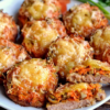 мясные биточки с грибами